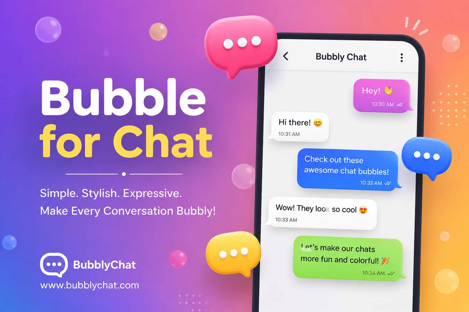 bubble for chat